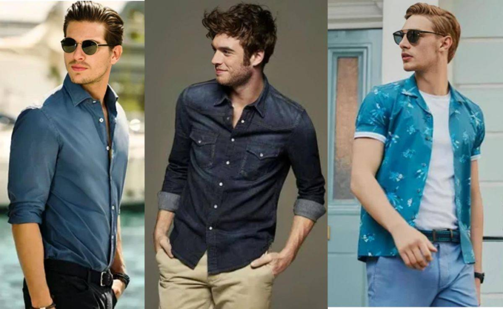 How to Style the 299 rs only Flower Style Casual Men Shirt Long Sleeve Thesparkshop.in